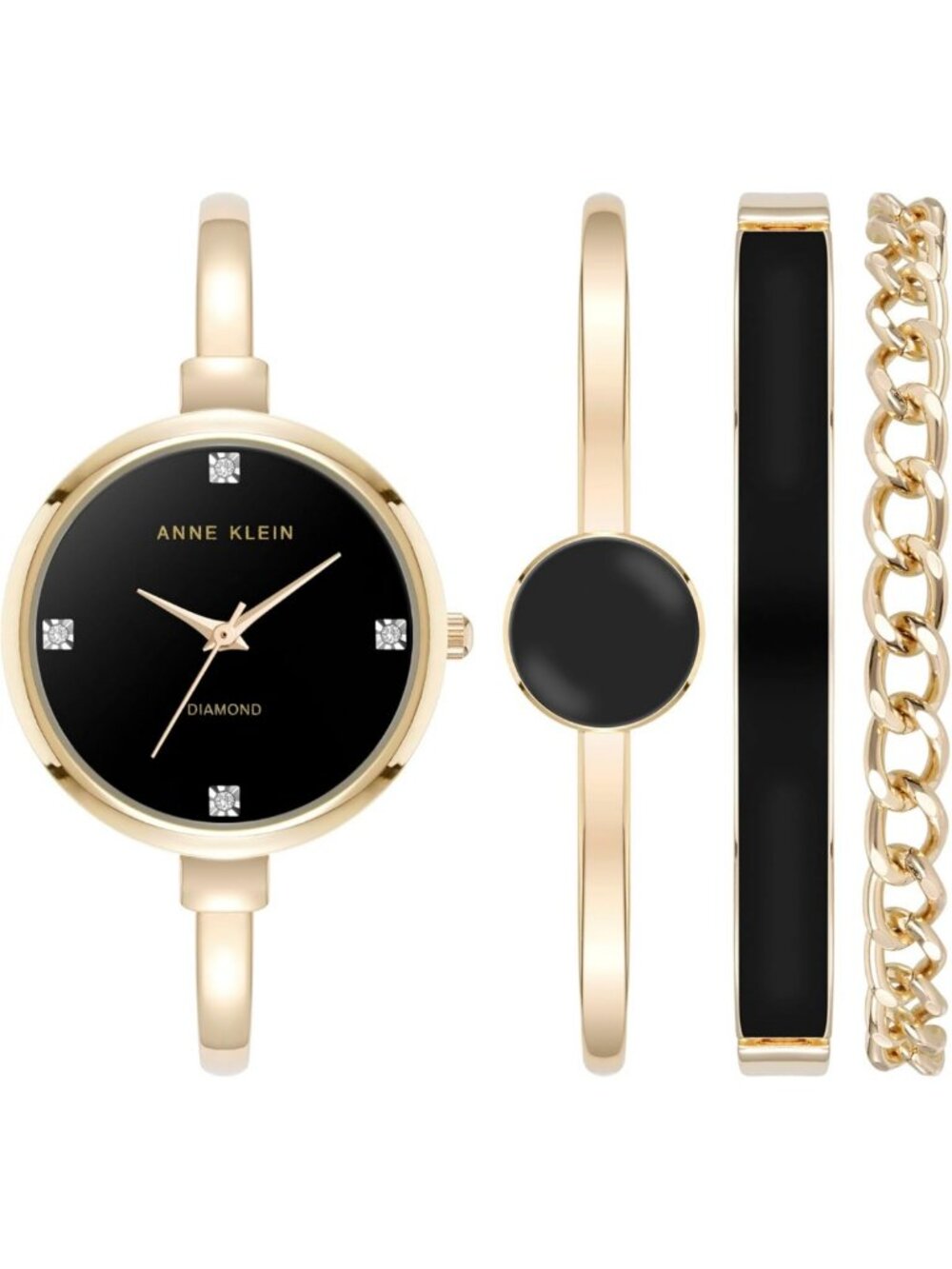 Elegant Women's Bangle Watch & Bracelet Set - Stylish Accessory for Any Occasion